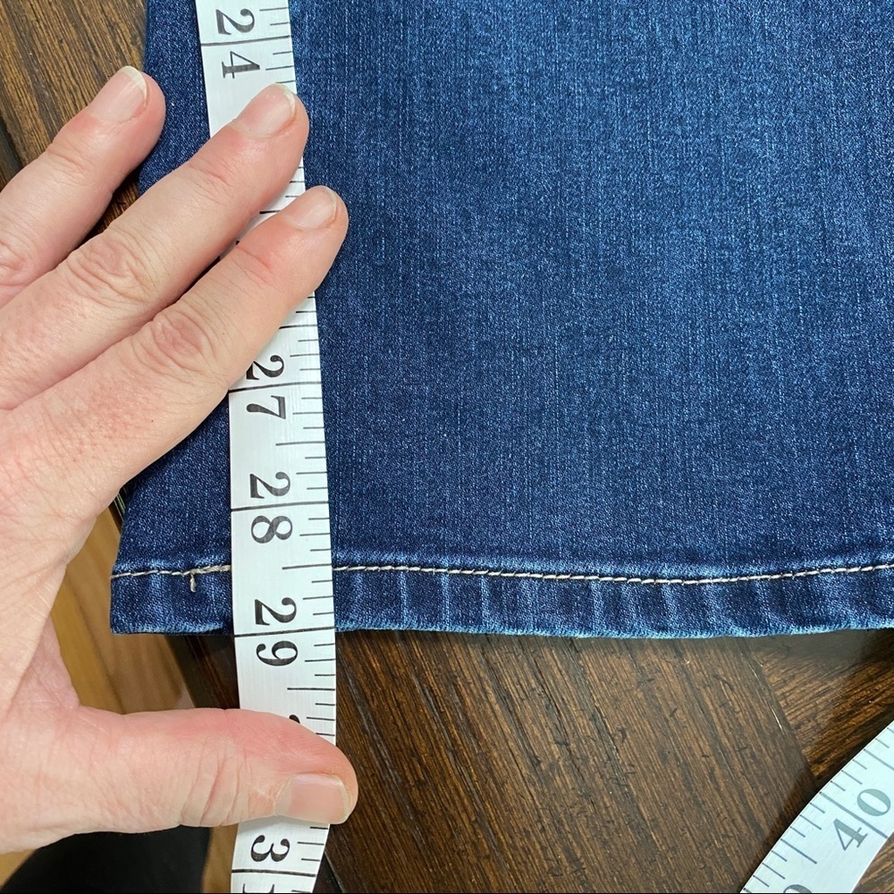 Buffalo David Bitton Misha Mid to Hi Rise Straight Leg Stretch 10x30 Dark Wash - Picture 11 of 11
